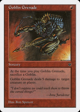 Goblin Grenade [Anthologies] | Mindsight Gaming