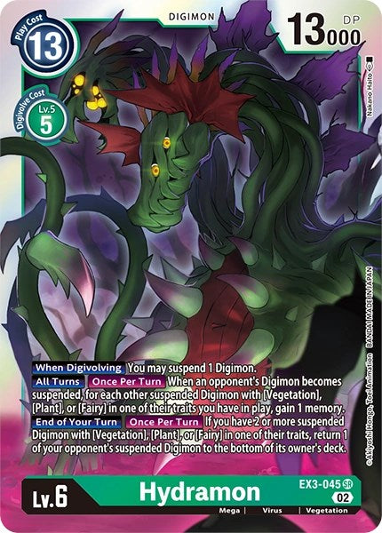Hydramon [EX3-045] [Revision Pack Cards] | Mindsight Gaming