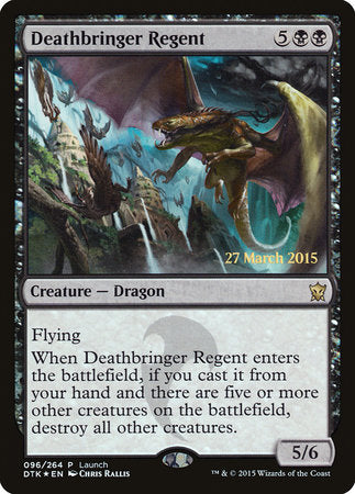 Deathbringer Regent [Dragons of Tarkir Promos] | Mindsight Gaming