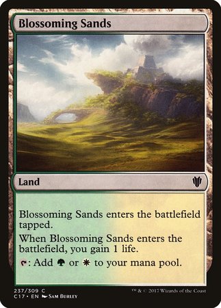 Blossoming Sands [Commander 2017] | Mindsight Gaming