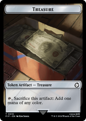 Treasure (0019) // Wasteland Survival Guide Double-Sided Token [Fallout Tokens] | Mindsight Gaming