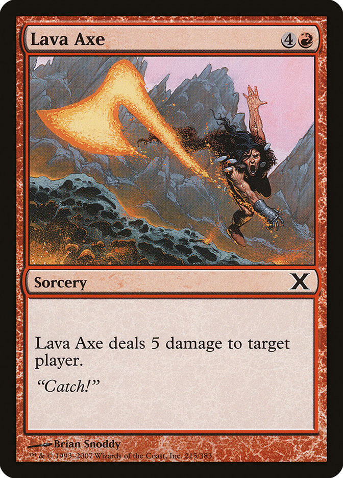 Lava Axe [Tenth Edition] | Mindsight Gaming