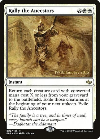 Rally the Ancestors [Fate Reforged Promos] | Mindsight Gaming