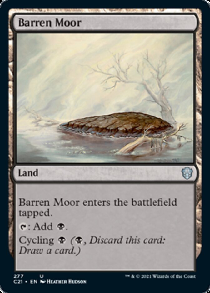 Barren Moor [Commander 2021] | Mindsight Gaming