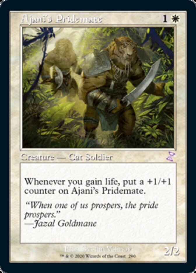 Ajani's Pridemate (Timeshifted) [Time Spiral Remastered] | Mindsight Gaming