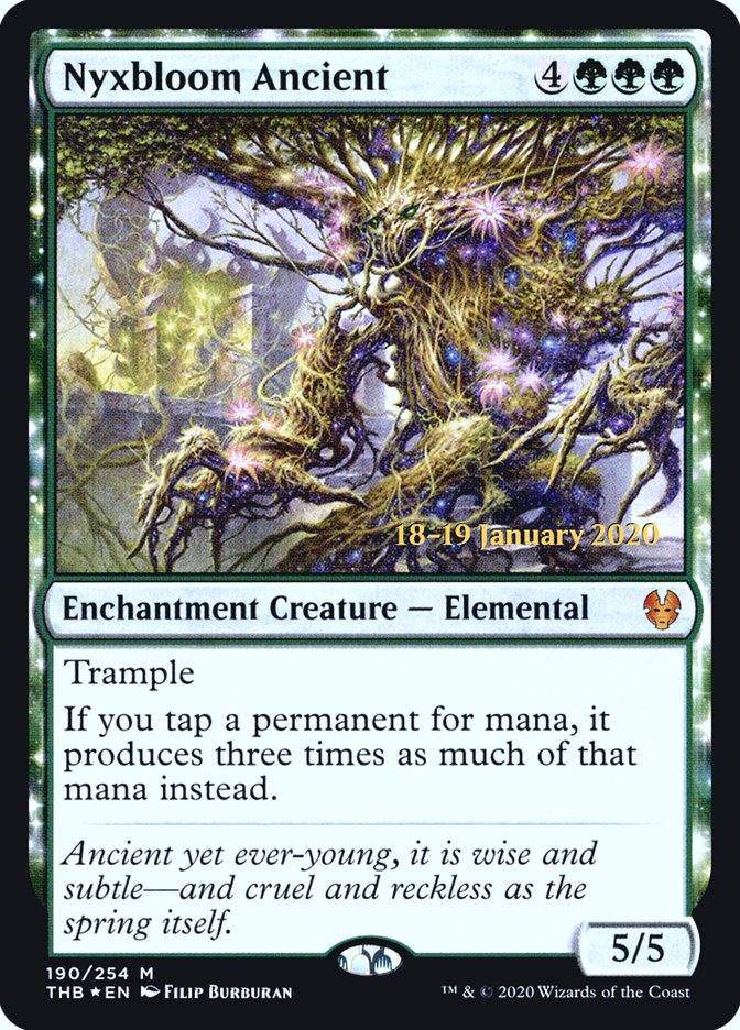Nyxbloom Ancient [Theros Beyond Death Prerelease Promos] | Mindsight Gaming