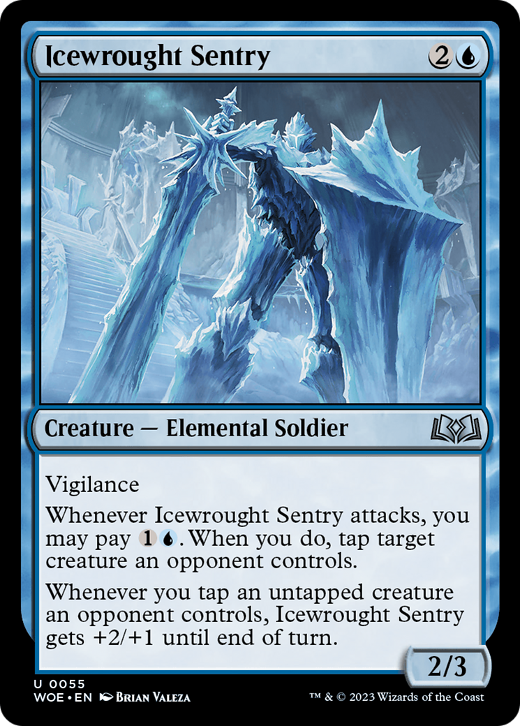 Icewrought Sentry [Wilds of Eldraine] | Mindsight Gaming