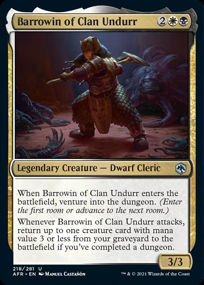 Barrowin of Clan Undurr [Dungeons & Dragons: Adventures in the Forgotten Realms] | Mindsight Gaming