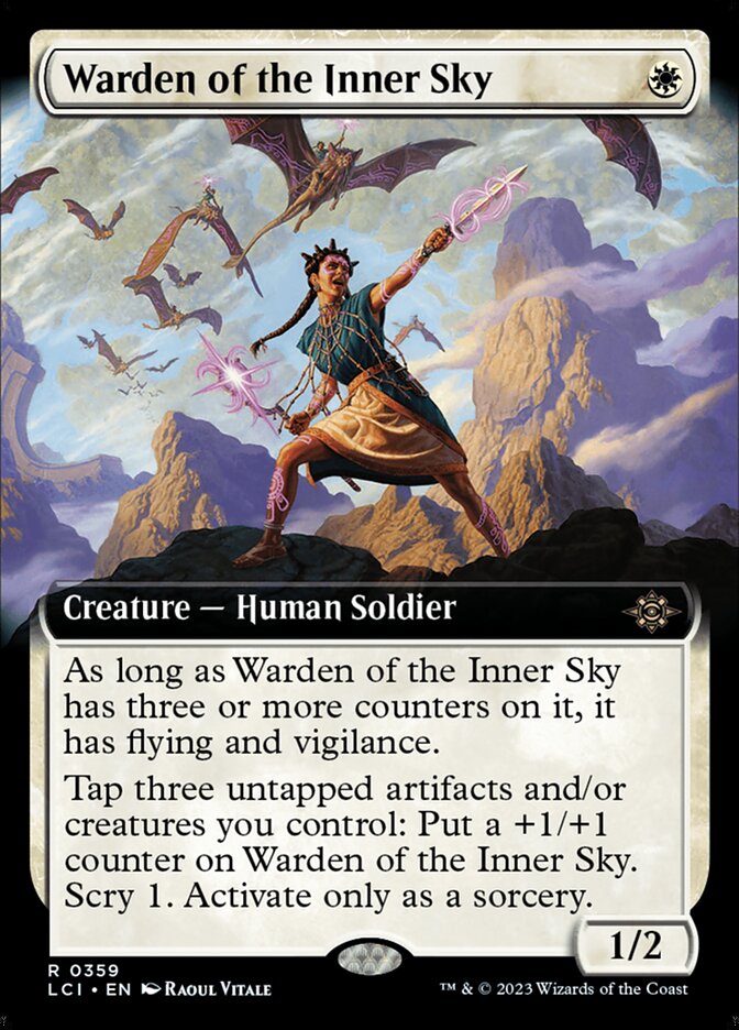 Warden of the Inner Sky (Extended Art) [The Lost Caverns of Ixalan] | Mindsight Gaming