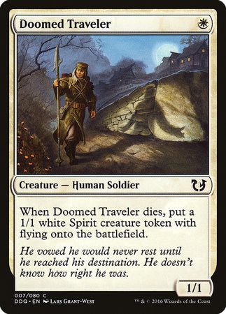 Doomed Traveler [Duel Decks: Blessed vs. Cursed] | Mindsight Gaming