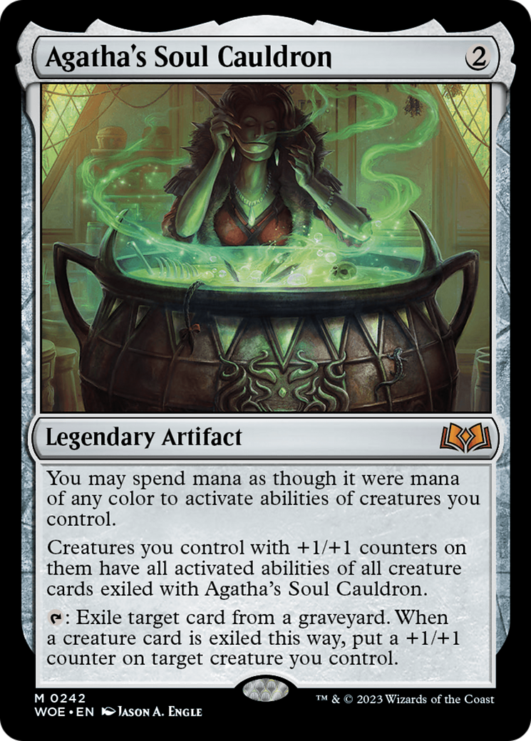 Agatha's Soul Cauldron [Wilds of Eldraine] | Mindsight Gaming