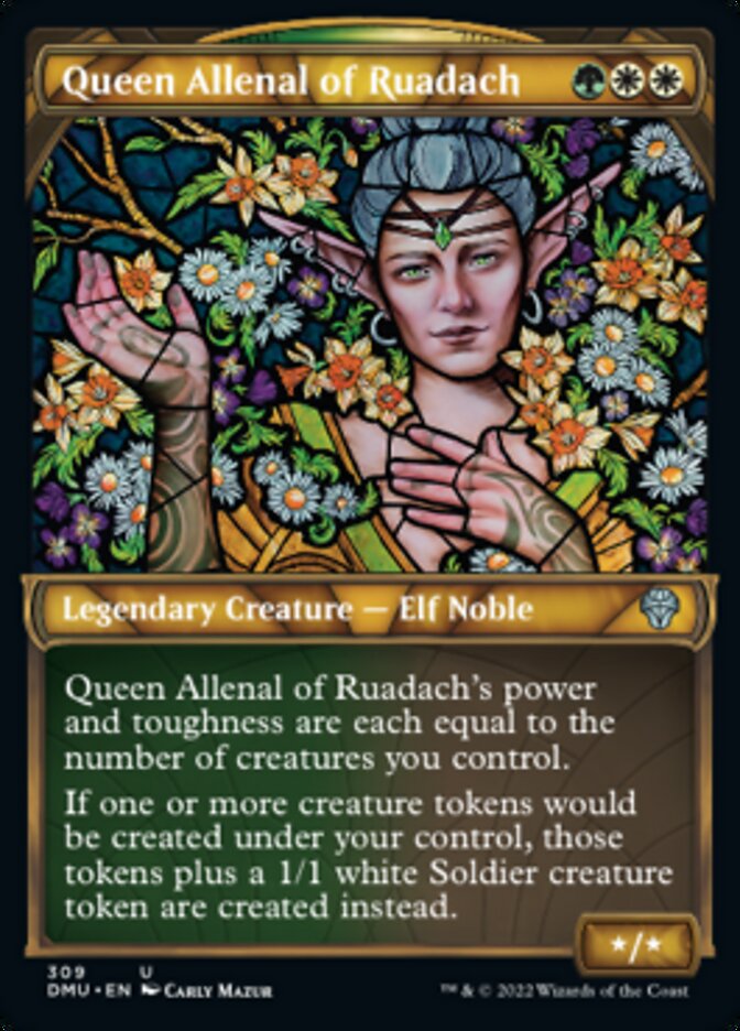 Queen Allenal of Ruadach (Showcase) [Dominaria United] | Mindsight Gaming