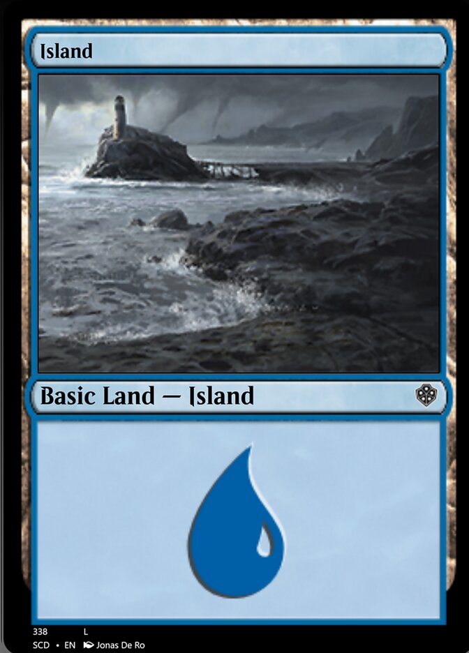 Island (338) [Starter Commander Decks] | Mindsight Gaming