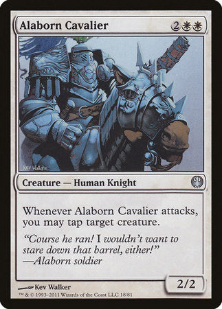 Alaborn Cavalier [Duel Decks: Knights vs. Dragons] | Mindsight Gaming