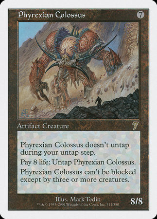 Phyrexian Colossus [Seventh Edition] | Mindsight Gaming