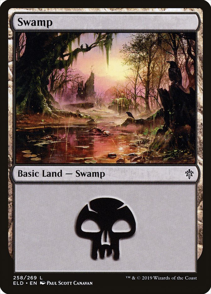 Swamp [Throne of Eldraine] | Mindsight Gaming