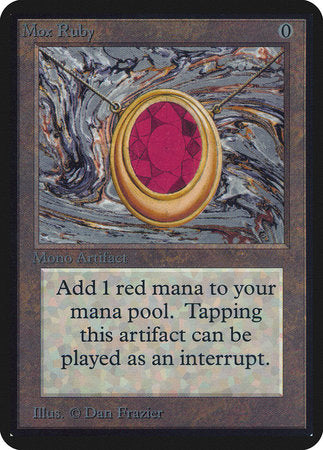 Mox Ruby [Limited Edition Alpha] | Mindsight Gaming