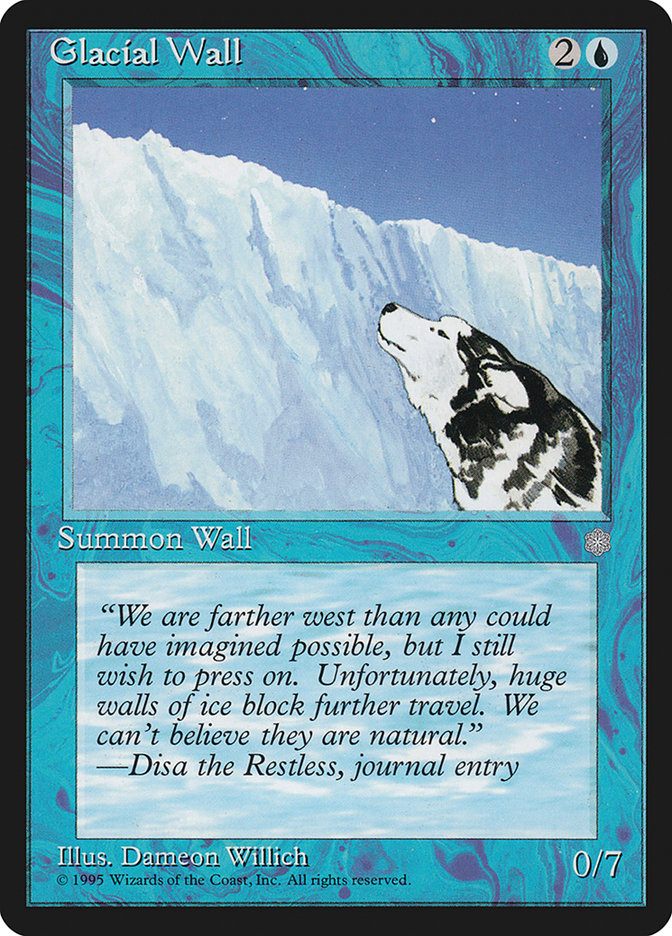 Glacial Wall [Ice Age] | Mindsight Gaming