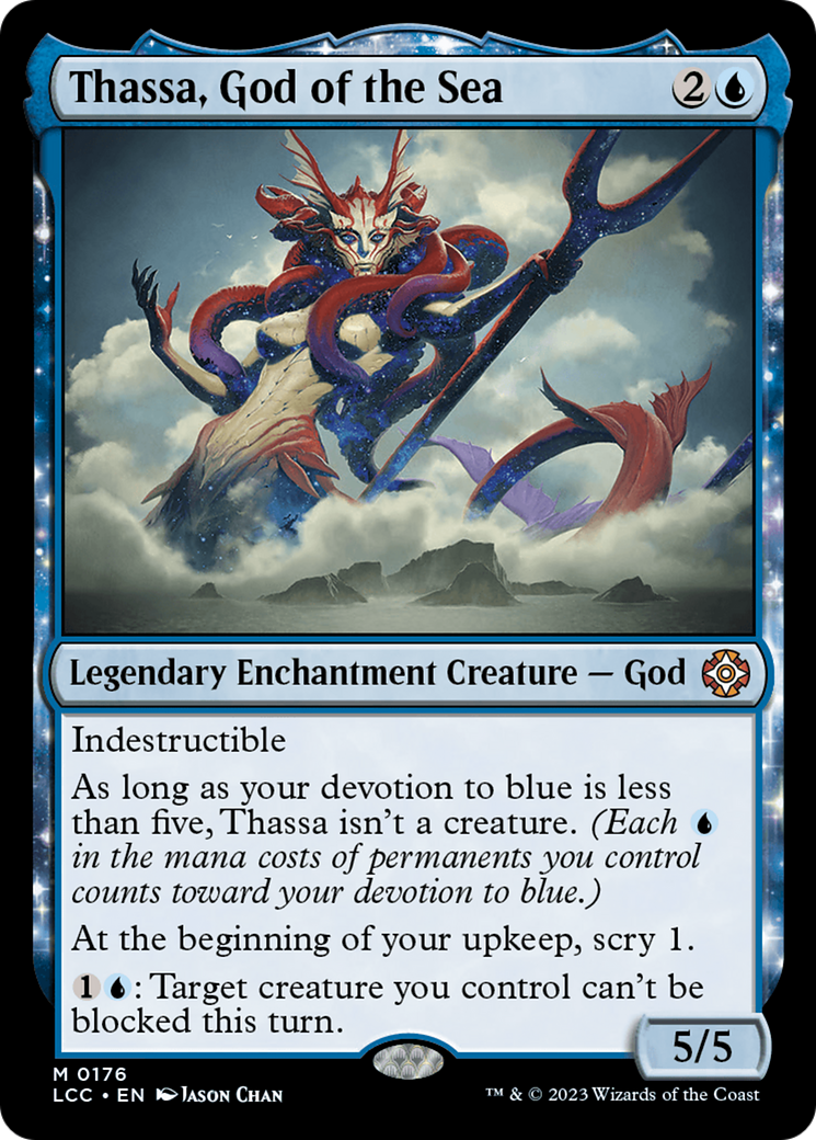 Thassa, God of the Sea [The Lost Caverns of Ixalan Commander] | Mindsight Gaming