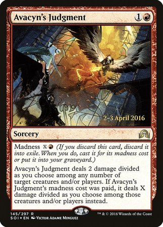 Avacyn's Judgment [Shadows over Innistrad Promos] | Mindsight Gaming
