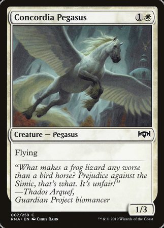Concordia Pegasus [Ravnica Allegiance] | Mindsight Gaming