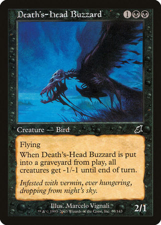 Death's-Head Buzzard [Scourge] | Mindsight Gaming