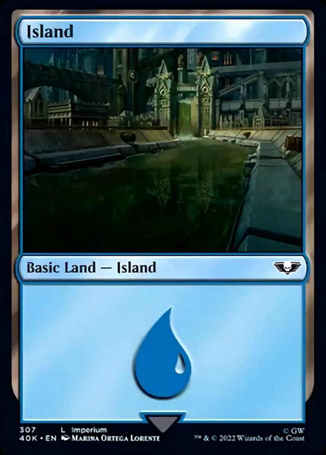 Island (307) [Universes Beyond: Warhammer 40,000] | Mindsight Gaming