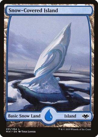 Snow-Covered Island [Modern Horizons] | Mindsight Gaming