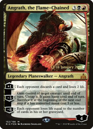 Angrath, the Flame-Chained [Rivals of Ixalan Promos] | Mindsight Gaming