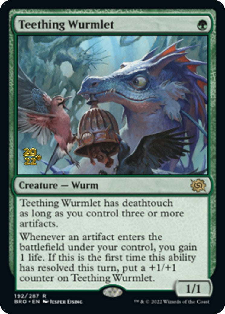 Teething Wurmlet [The Brothers' War: Prerelease Promos] | Mindsight Gaming