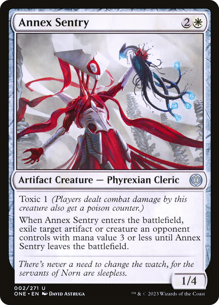 Annex Sentry [Phyrexia: All Will Be One] | Mindsight Gaming