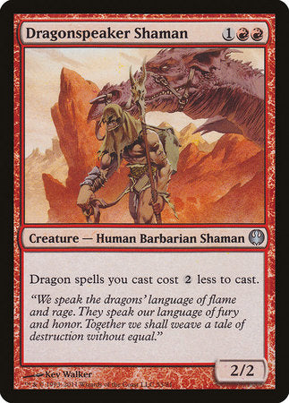 Dragonspeaker Shaman [Duel Decks: Knights vs. Dragons] | Mindsight Gaming