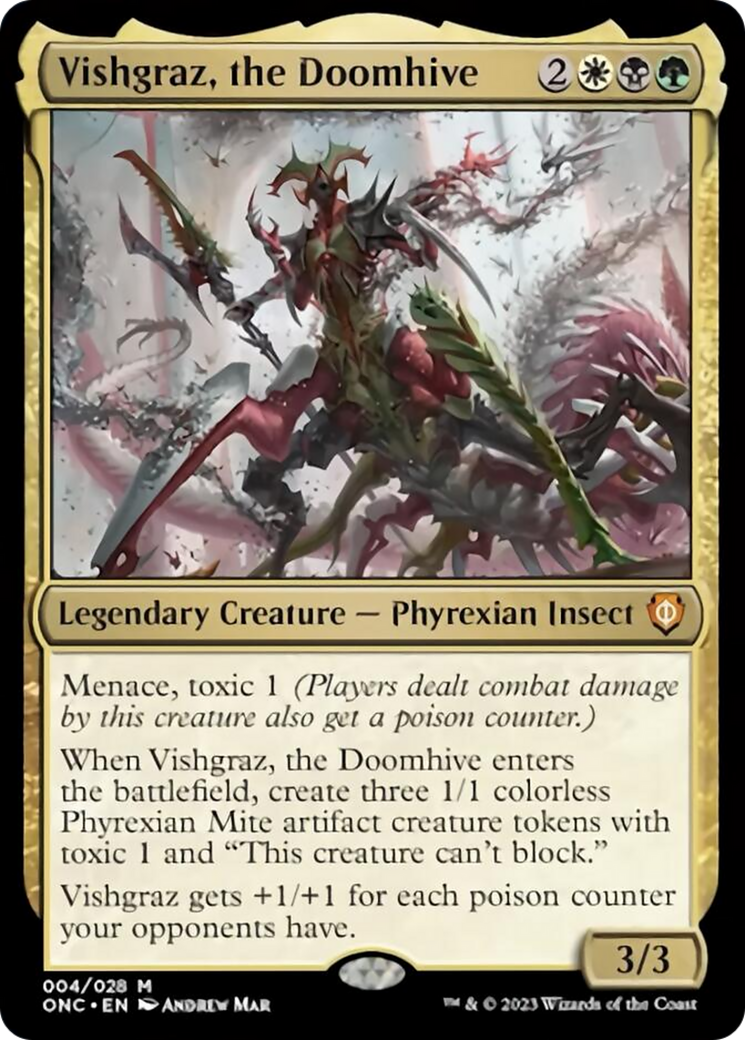 Vishgraz, the Doomhive [Phyrexia: All Will Be One Commander] | Mindsight Gaming