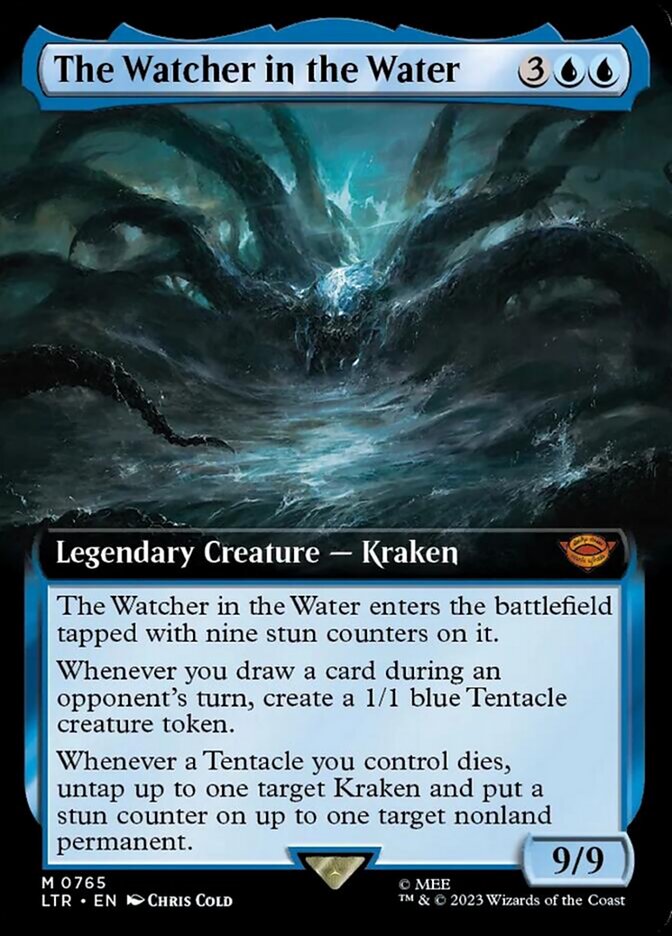The Watcher in the Water (Extended Art) (Surge Foil) [The Lord of the Rings: Tales of Middle-Earth] | Mindsight Gaming