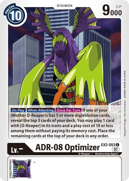 ADR-08 Optimizer [EX2-053] [Revision Pack Cards] | Mindsight Gaming