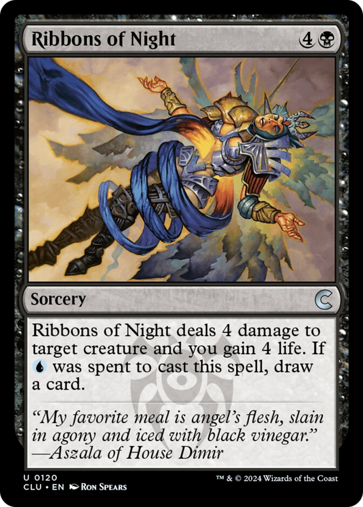 Ribbons of Night [Ravnica: Clue Edition] | Mindsight Gaming