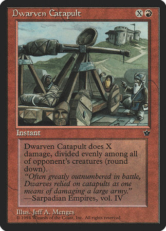 Dwarven Catapult [Fallen Empires] | Mindsight Gaming
