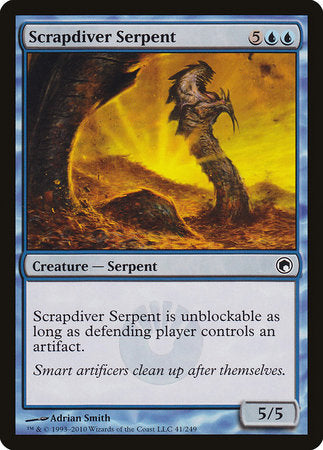 Scrapdiver Serpent [Scars of Mirrodin] | Mindsight Gaming