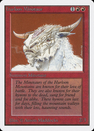 Hurloon Minotaur [Unlimited Edition] | Mindsight Gaming
