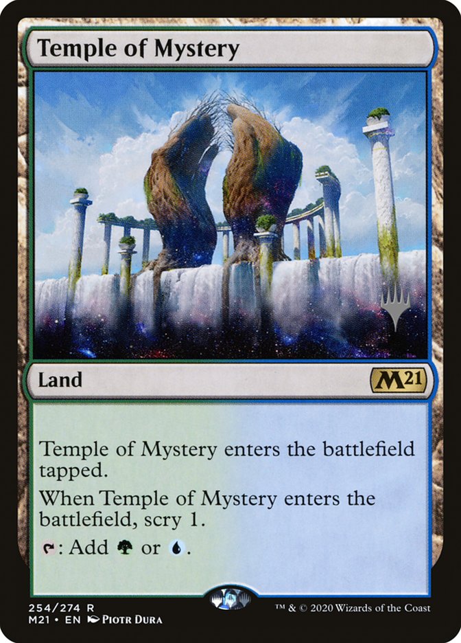 Temple of Mystery (Promo Pack) [Core Set 2021 Promos] | Mindsight Gaming