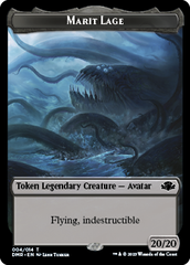 Elephant // Marit Lage Double-Sided Token [Dominaria Remastered Tokens] | Mindsight Gaming
