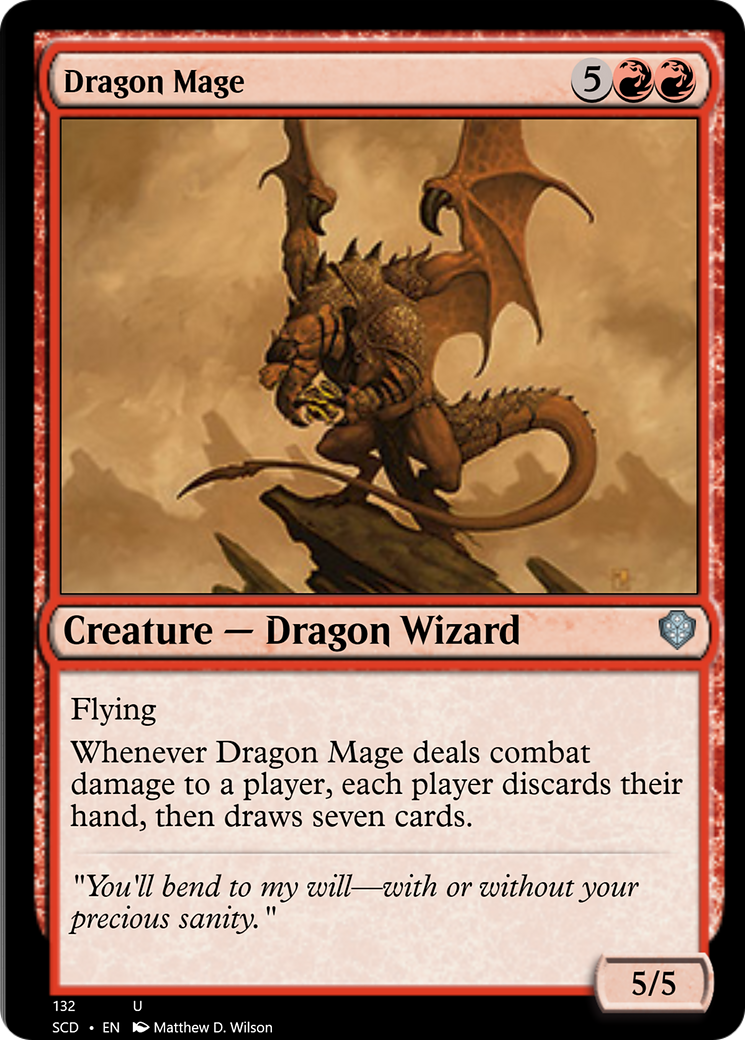 Dragon Mage [Starter Commander Decks] | Mindsight Gaming