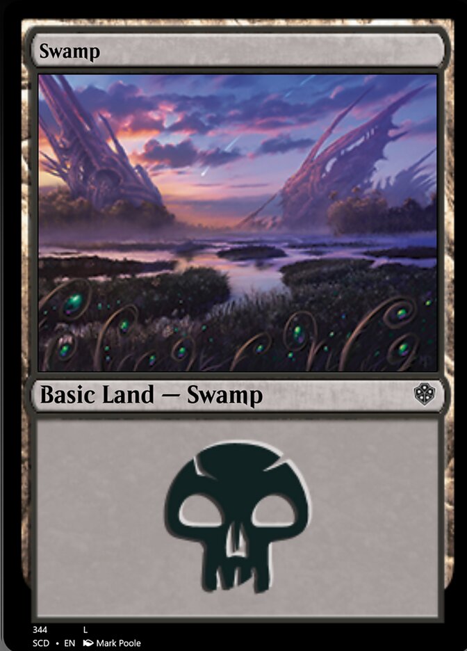 Swamp (344) [Starter Commander Decks] | Mindsight Gaming