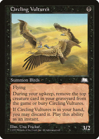Circling Vultures [Weatherlight] | Mindsight Gaming