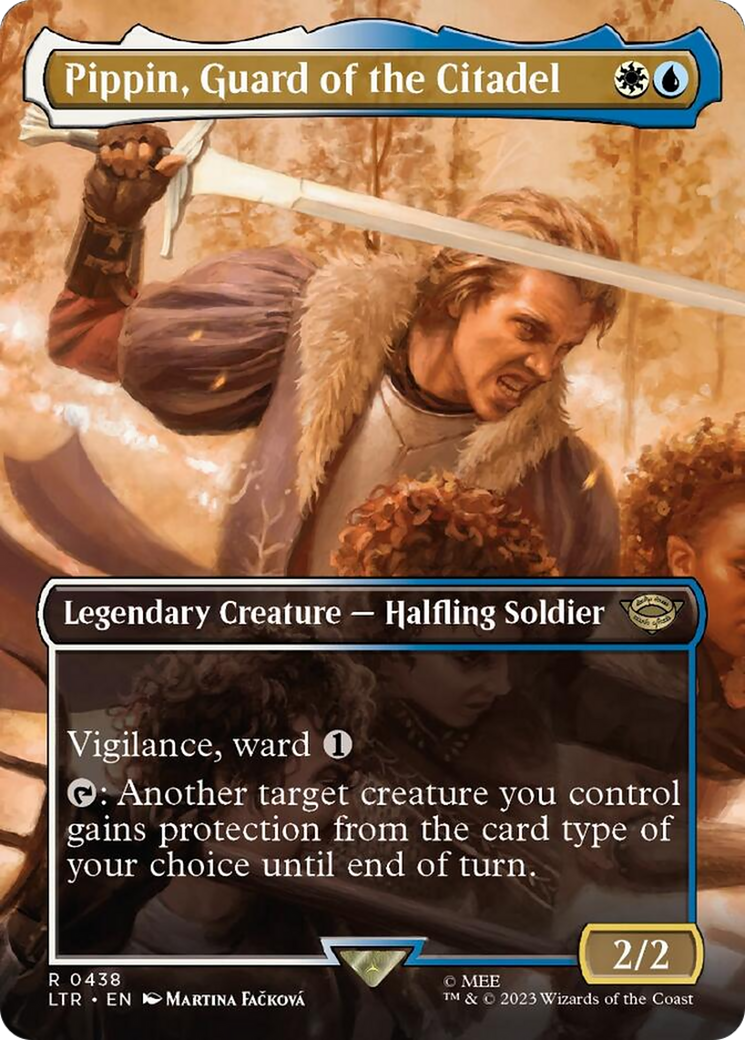 Pippin, Guard of the Citadel (Borderless Alternate Art) [The Lord of the Rings: Tales of Middle-Earth] | Mindsight Gaming