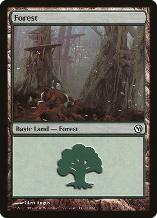 Forest (110) [Duels of the Planeswalkers] | Mindsight Gaming