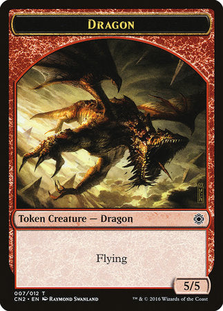 Dragon Token [Conspiracy: Take the Crown Tokens] | Mindsight Gaming