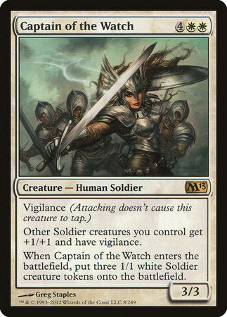 Captain of the Watch [Magic 2013] | Mindsight Gaming