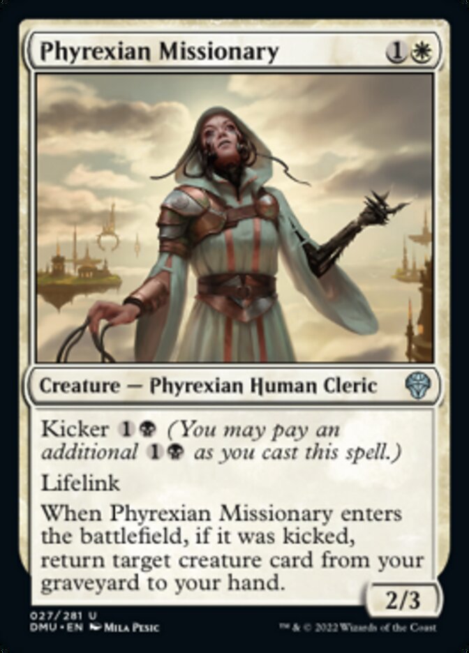 Phyrexian Missionary [Dominaria United] | Mindsight Gaming