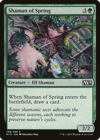 Shaman of Spring [Magic 2015] | Mindsight Gaming